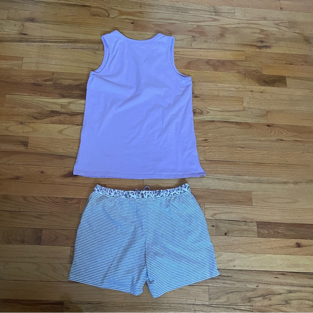 Carole Hochman Women's Short Sets Pajamas with Matching Tank Tops - Picture 4 of 4